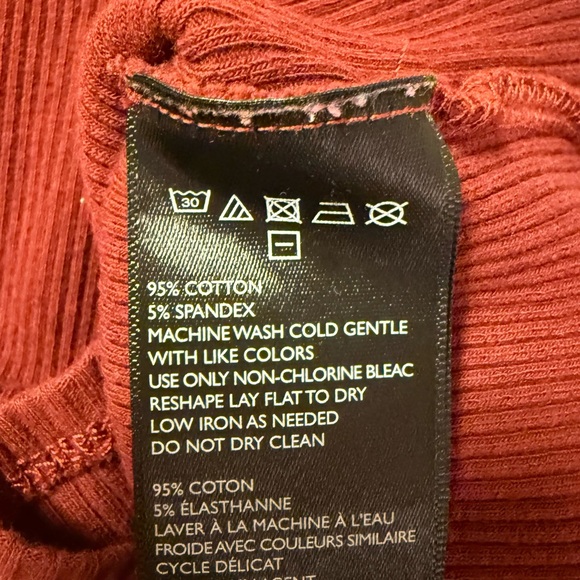 Free People Beach Rustic Red On The Rooftop Long Sleeve Mini Dress Burgundy - Picture 9 of 10